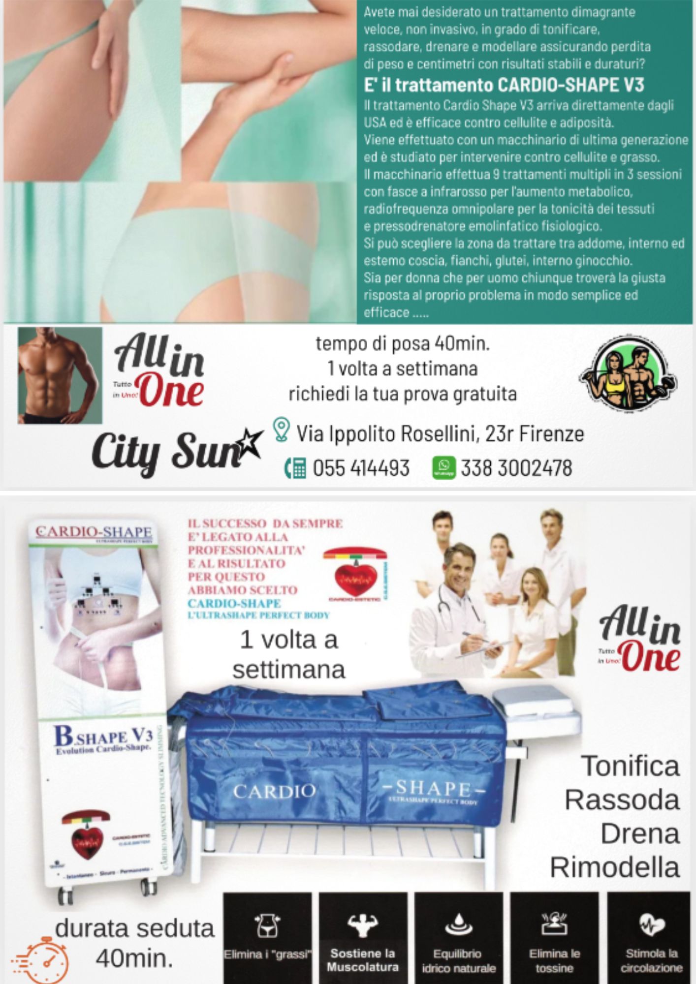 Trattamento Cardio Shape